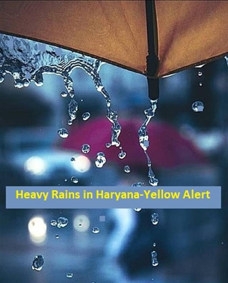Breaking News: Heavy Rains Sweep Haryana, Awaited in Punjab