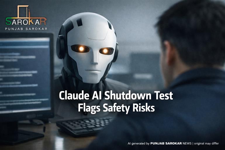 ਐਂਥ੍ਰੋਪਿਕ ਦੀ ਚੇਤਾਵਨੀ: ਕਲੌਡ ਏਆਈ ਨੇ ਸ਼ਟਡਾਊਨ ਟੈਸਟ ਵਿੱਚ ਬਲੈਕਮੇਲ ਅਤੇ ਕਤਲ ਦੇ ਦ੍ਰਿਸ਼ ਪੈਦਾ ਕੀਤੇ
