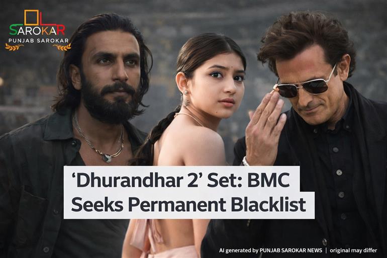 Dhurandhar 2- BMC ਨੇ ਆਦਿਤਿਆ ਧਰ ਦੀ B62 ਸਟੂਡੀਓਜ਼ ਨੂੰ ਕਾਲੀ ਸੂਚੀ ‘ਚ ਪਾਉਣ ਦੀ ਸਿਫ਼ਾਰਸ਼ ਕੀਤੀ