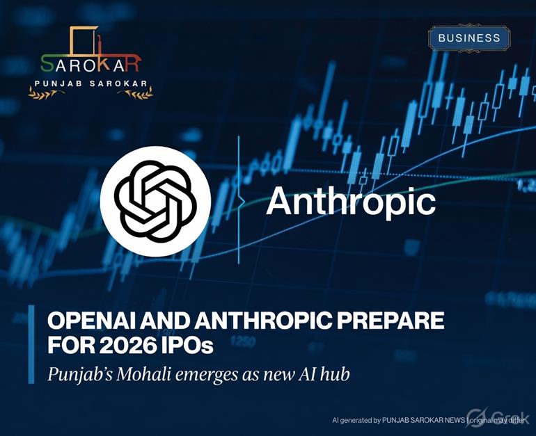 OpenAI ਅਤੇ Anthropic 2026 ਵਿਚ IPO ਲਈ ਤਿਆਰੀਆਂ ਕਰ ਰਹੀਆਂ ਹਨ