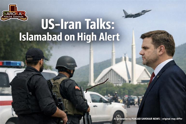 ਅਮਰੀਕਾ–ਇਰਾਨ ਗੱਲਬਾਤ ਲਈ ਇਸਲਾਮਾਬਾਦ ਹਾਈ ਅਲਰਟ ’ਤੇ