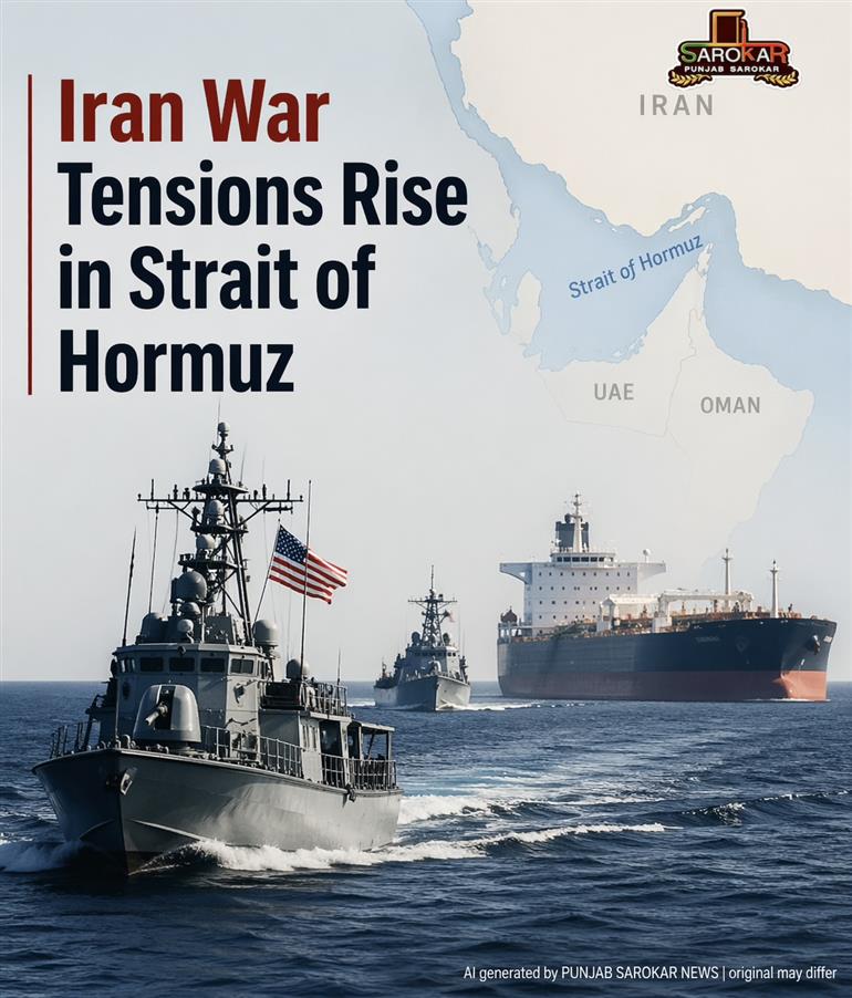 ਇਰਾਨ ਜੰਗ ‘ਚ ਨਵਾਂ ਮੋੜ: ਖਾੜੀ ‘ਚ ਤਣਾਅ ਚਰਮ ‘ਤੇ