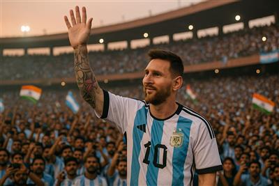 Lionel Messi Electrifies Delhi as India Tour Concludes