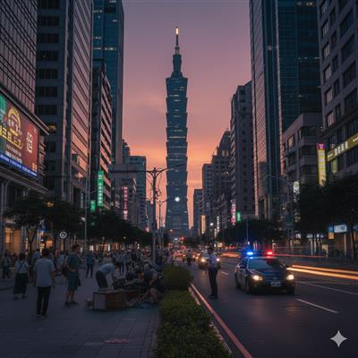 Moderate Earthquake Rattles Taiwan: Buildings Sway in Taipe