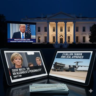 Trump Delivers Combative Year-End Address Amid Explosive Chief of Staff Interview