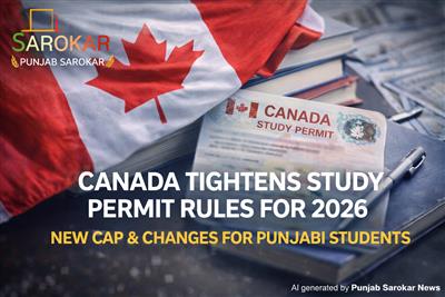 ਕੈਨੇਡਾ ਨੇ ਸਟਡੀ ਪਰਮਿਟ ਨਿਯਮ ਕੀਤੇ ਹੋਰ ਸਖ਼ਤ: 2026 ਲਈ ਕੈਪ, ਨਵੇਂ ਨਿਯਮ ਅਤੇ ਪੰਜਾਬੀ ਵਿਦਿਆਰਥੀਆਂ ‘ਤੇ ਸਿੱਧਾ ਅਸਰ