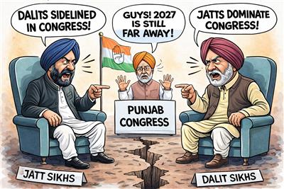  2027 ਚੋਣਾਂ ਤੋਂ ਪਹਿਲਾਂ ਪੰਜਾਬ ਕਾਂਗਰਸ 'ਚ ਦਲਿਤ ਬਨਾਮ ਜੱਟ ਲੀਡਰਸ਼ਿਪ ਦਾ ਮੁੱਦਾ ਭਖਿਆ, ਚੰਨੀ ਨੇ ਕਿਹਾ ਸਾਰੇ ਅਹਿਮ ਅਹੁਦੇ ਜੱਟਾਂ ਕੋਲ, ਰਾਜਾ ਵੜਿੰਗ ਨੇ ਆਹ ਦਿਤਾ ਜਵਾਬ..