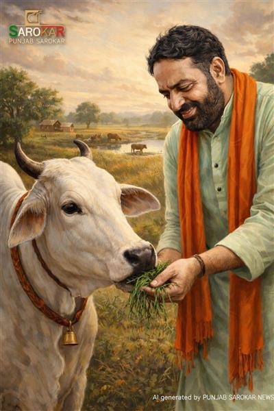 ਮੁੱਖ ਮੰਤਰੀ ਨਾਇਬ ਸਿੰਘ ਸੈਣੀ ਨੇ ਸਾਦਗੀ ਨਾਲ ਮਨਾਇਆ 56ਵਾਂ ਜਨਮਦਿਨ; ਗਊ ਸੇਵਾ ਲਈ ਜਾਰੀ ਕੀਤੀ 1.22 ਕਰੋੜ ਦੀ ਗ੍ਰਾਂਟ