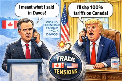 ਟਰੰਪ ਨਾਲ ਗੱਲਬਾਤ ਮਗਰੋਂ ਵੀ ਦਾਵੋਸ ਭਾਸ਼ਣ ‘ਤੇ ਕਾਇਮ ਕੈਨੇਡਾ ਦੇ ਪ੍ਰਧਾਨ ਮੰਤਰੀ ਕਾਰਨੀ,  ਕਿਹਾ “ਦਾਵੋਸ ‘ਚ ਜੋ ਕਿਹਾ, ਉਹੀ ਟਰੰਪ ਨਾਲ ਵੀ ਦੋਹਰਾਇਆ”  