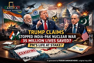 ਟਰੰਪ ਦਾ SOTU 2026: “35 ਮਿਲੀਅਨ ਜ਼ਿੰਦਗੀਆਂ” ਤੇ “ਆਪਰੇਸ਼ਨ ਸਿੰਦੂਰ” ਦਾ ਦਾਅਵਾ – ਸੱਚ ਕੀ ਹੈ?
