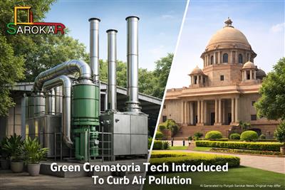 ਭਾਰਤ ਅਤੇ ਪੰਜਾਬ ਵਿੱਚ ਹਵਾ ਪ੍ਰਦੂਸ਼ਣ ਘਟਾਉਣ ਲਈ 'ਗ੍ਰੀਨ ਸ਼ਮਸ਼ਾਨਘਾਟ' ਦੀ ਸ਼ੁਰੂਆਤ