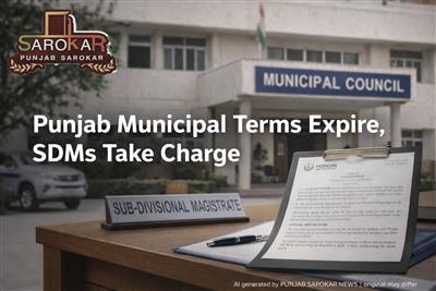 ਪੰਜਾਬ ਵਿੱਚ 100 ਤੋਂ ਵੱਧ ਨਗਰ ਕੌਂਸਲਾਂ ਦੀ ਮਿਆਦ ਖਤਮ, ਸਰਕਾਰ ਵੱਲੋਂ ਅਧਿਕਾਰੀ ਨਿਯੁਕਤ