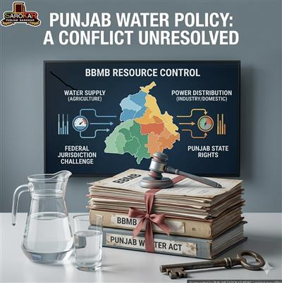 ਆਪ ਬਨਾਮ ਕੇਂਦਰ: ਬੀਬੀਐੱਮਬੀ ਨਿਯਮਾਂ ਉੱਤੇ ਵੱਡਾ ਵਿਵਾਦ